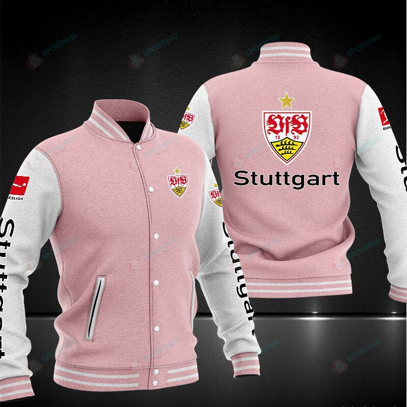 VfB Stuttgart Varsity Baseball Jacket for Men & Women | Soccer Team Fan Gift