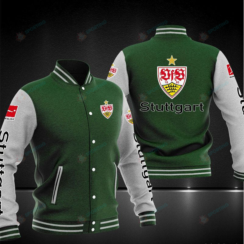 VfB Stuttgart Varsity Baseball Jacket for Men & Women | Soccer Team Fan Gift