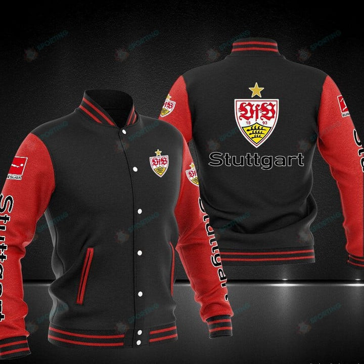 VfB Stuttgart Varsity Baseball Jacket for Men & Women | Soccer Team Fan Gift