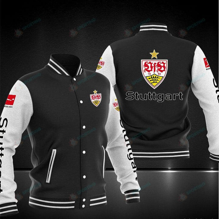VfB Stuttgart Varsity Baseball Jacket for Men & Women | Soccer Team Fan Gift