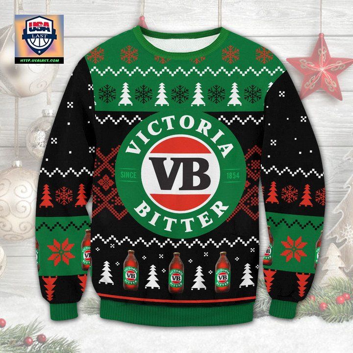 Victoria Bitter Beer Ugly Christmas Sweater