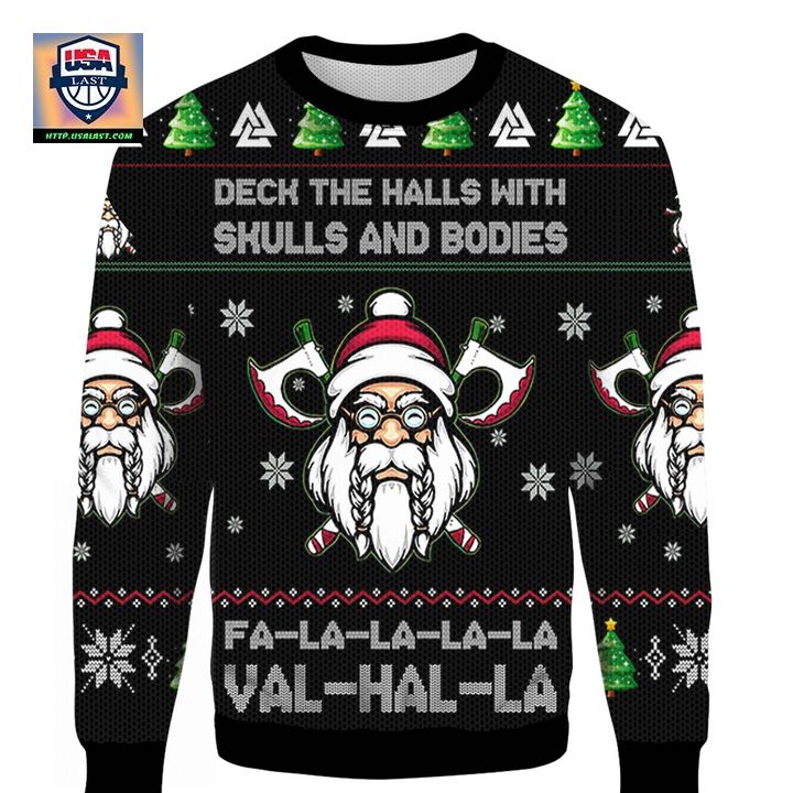 Viking Ugly Christmas 3D Sweater