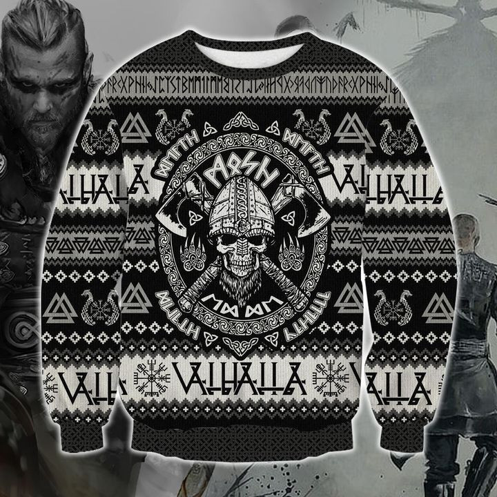 Viking Ugly Christmas Sweater, Perfect Holiday Gift