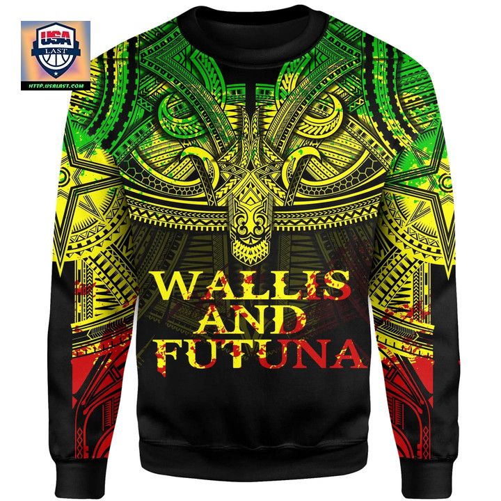 Wallis Futuna Reggae Sweater Polynesian
