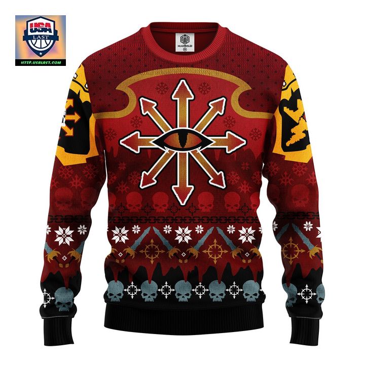 Warhammer 40K Ugly Christmas Sweater Amazing Gift Idea Thanksgiving Gift