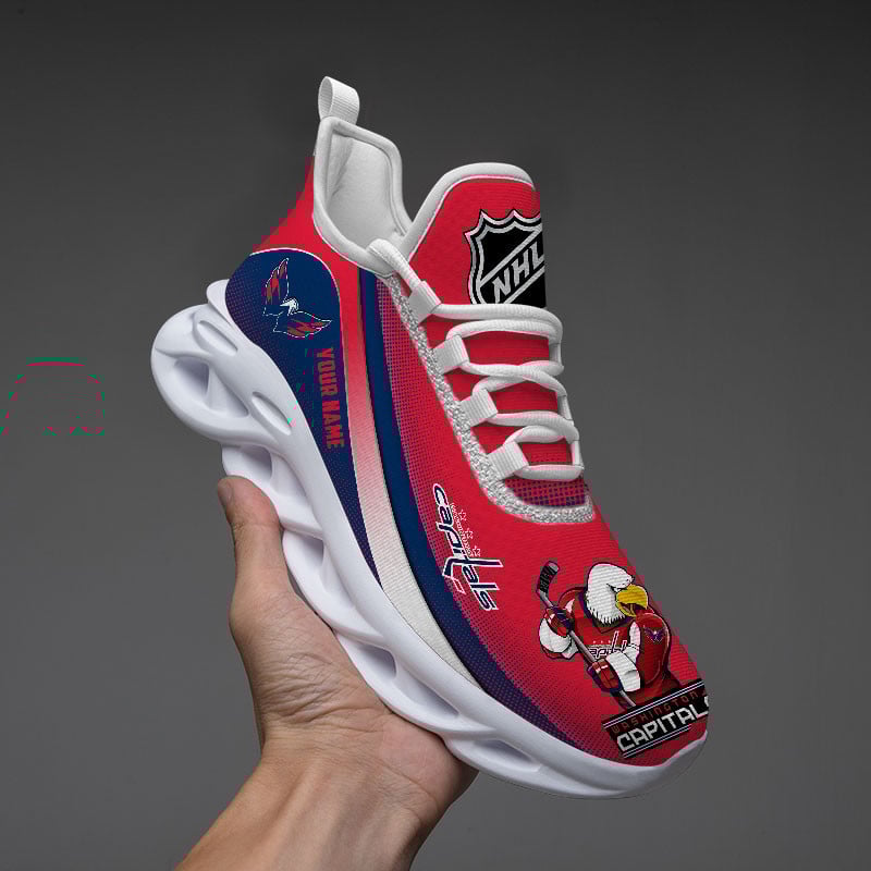 Washington Capitals Max Soul Shoes Sneakers for Men And Women – NHL Hockey Fan Shoes, Team Sneakers