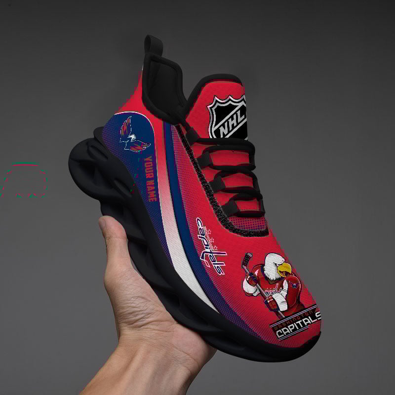 Washington Capitals Max Soul Shoes Sneakers for Men And Women – NHL Hockey Fan Shoes, Team Sneakers - Image 4