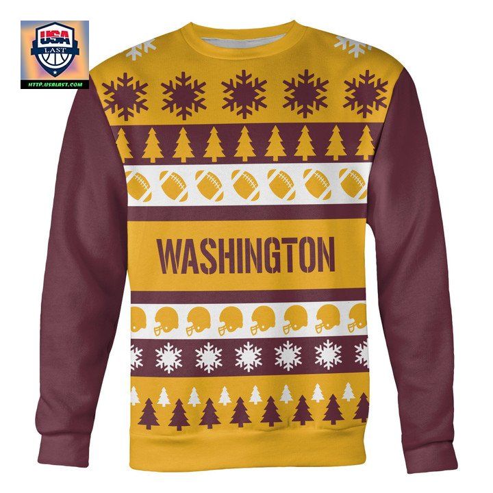 Washington Football Ugly Christmas Sweater