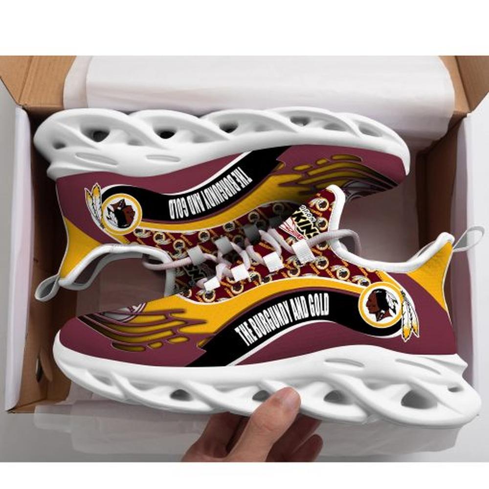 Washington Redskins Max Soul Shoes Sneakers for Men And Women – MLB Baseball Fan Shoes, Team Sneakers - Image 5