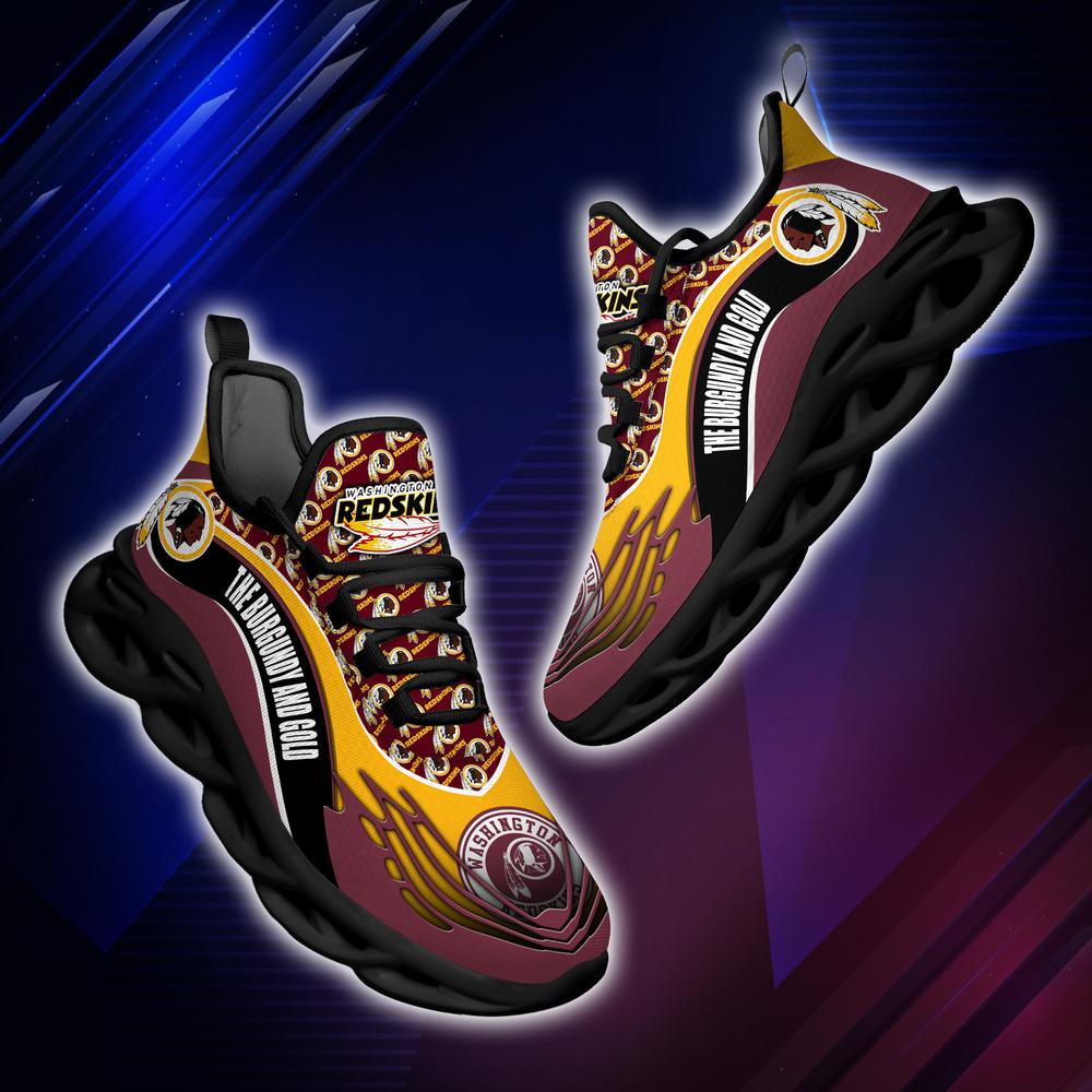 Washington Redskins Max Soul Shoes Sneakers for Men And Women – MLB Baseball Fan Shoes, Team Sneakers - Image 4