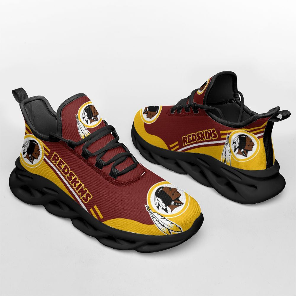 Washington Redskins NFL Max Soul Shoes Sneakers for Men And Women – NFL Football Fan Shoes, Team Sneakers - Image 4