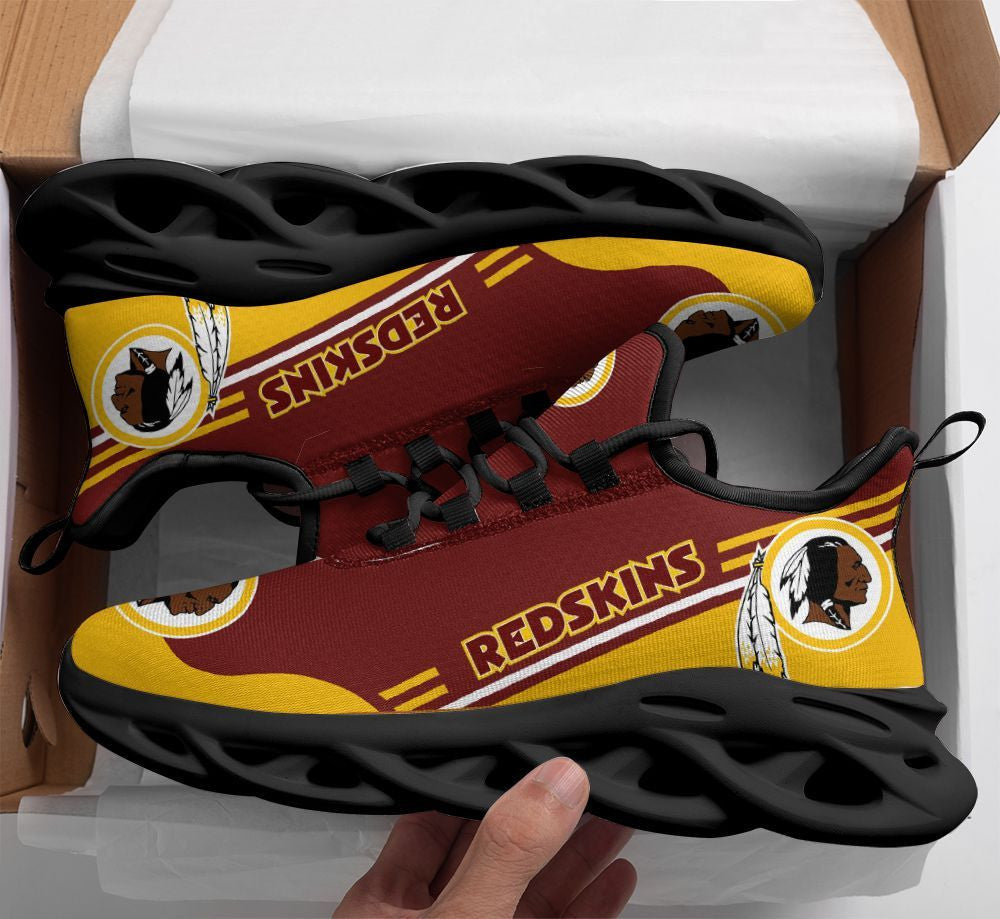 Washington Redskins NFL Max Soul Shoes Sneakers for Men And Women – NFL Football Fan Shoes, Team Sneakers - Image 3