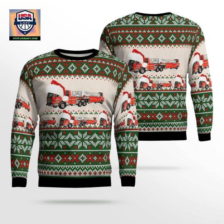 Washington Seattle Fire Department AOP Sweater