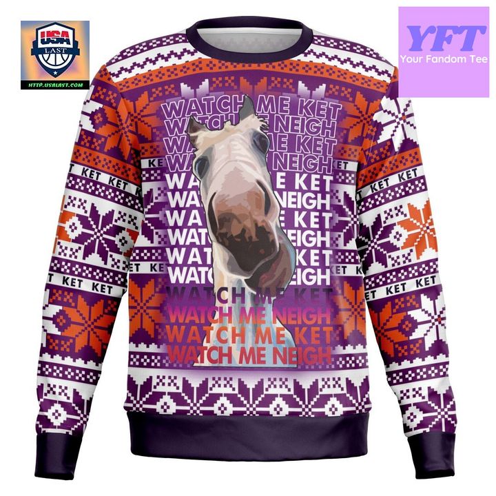 Watch Me Ket For For Meme 3d Ugly Christmas Sweater