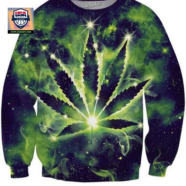 Weed Constellation Sweater