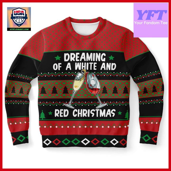 Wine Wine Lover Xmas Eve Funny Xmas 3d Ugly Christmas Sweater