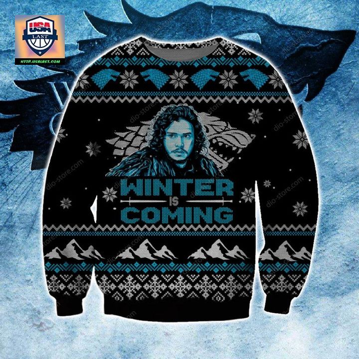 Winter Is Coming Christmas Sweater