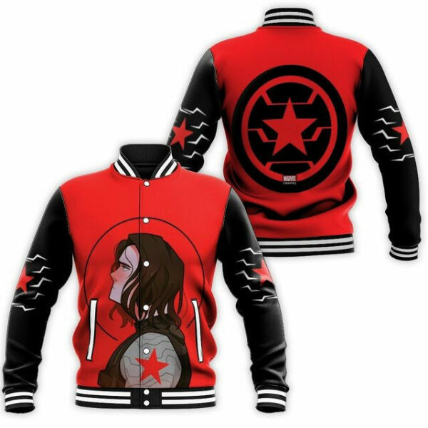 Winter Soldier Killer Sadness Marvel Baseball Jacket for Men & Women | Superhero Fan Gift