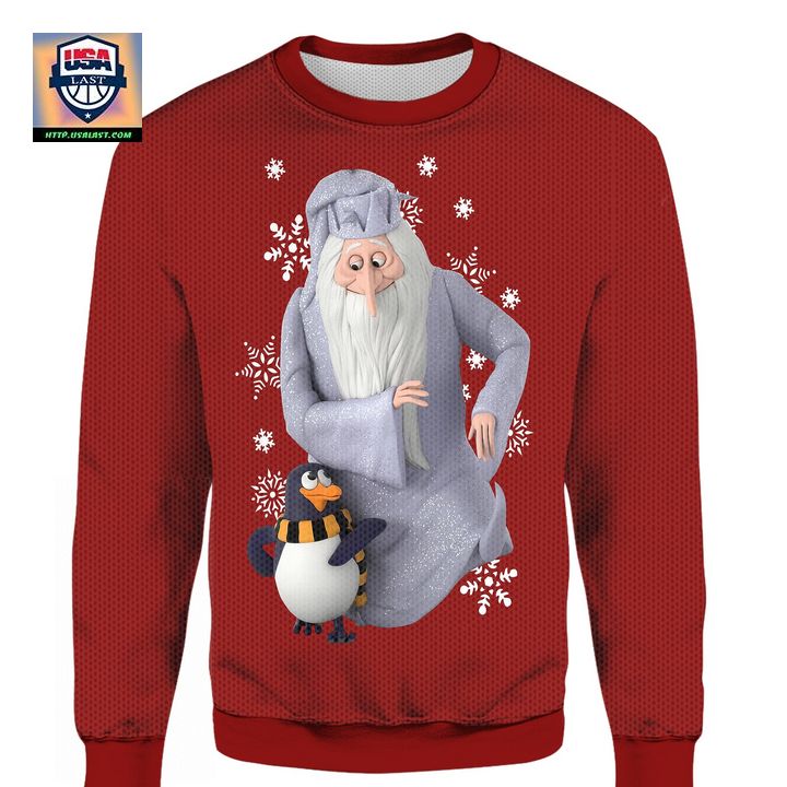 Winter Warlock Topper Merry Christmas 3D Sweater