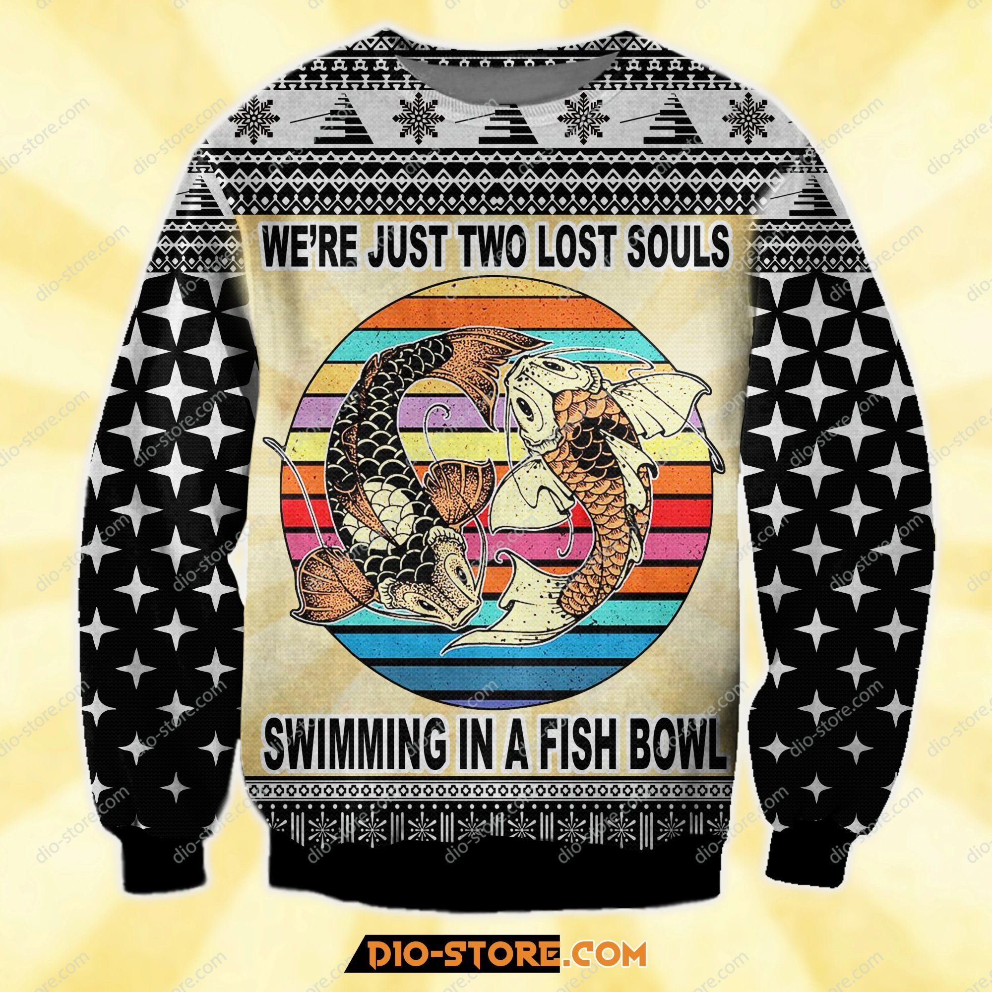 Wish You Were Here 3D Print Ugly Christmas Sweater