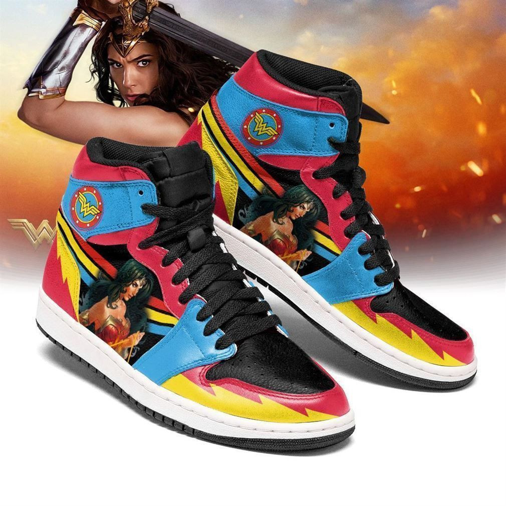 Wonder Woman Dc Comics Shoes Sport Air Jd Sneakers