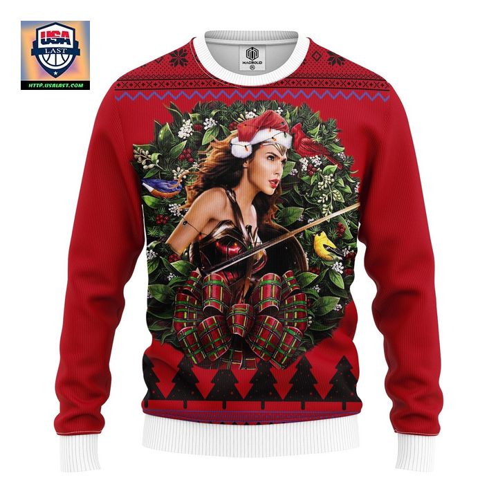 Wonder Woman New Noel Mc Ugly Christmas Sweater Thanksgiving Gift