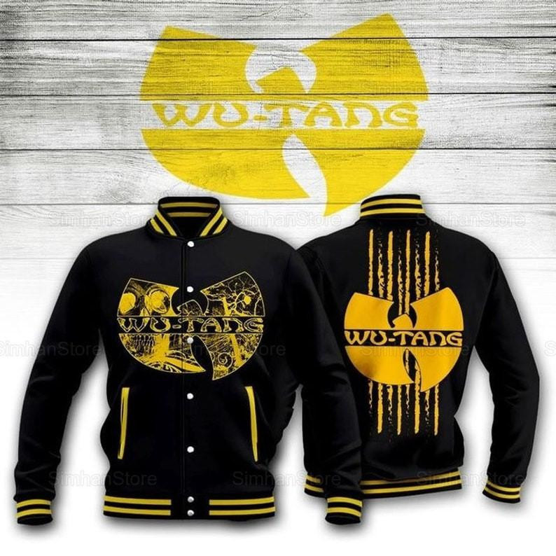 Wu-Tang Clan Hip Hop Rock & Roll Baseball Jacket for Men & Women | Music Fan Gift