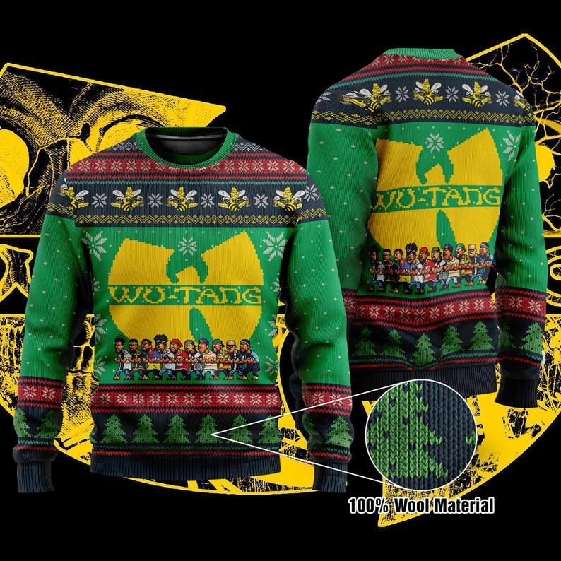 Wu-Tang Clan Knitted Ugly Christmas Sweater