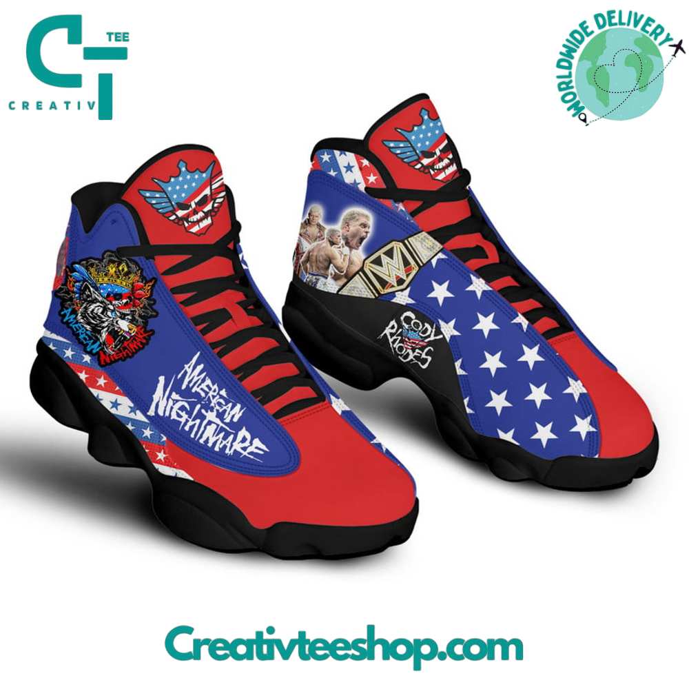 WWE Cody Rhodes JD13 Sneakers Shoes for Men & Women | Stylish Streetwear Shoes - Image 3