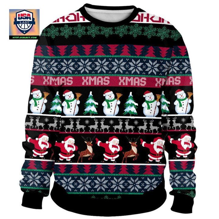 Xmas Snowman Ugly Christmas Sweater For Men Women Adult Us6224