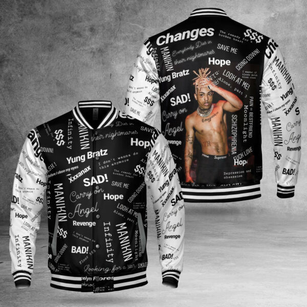 XXXTentacion Memories Fashion Baseball Jacket for Men & Women | Music Fan Gift