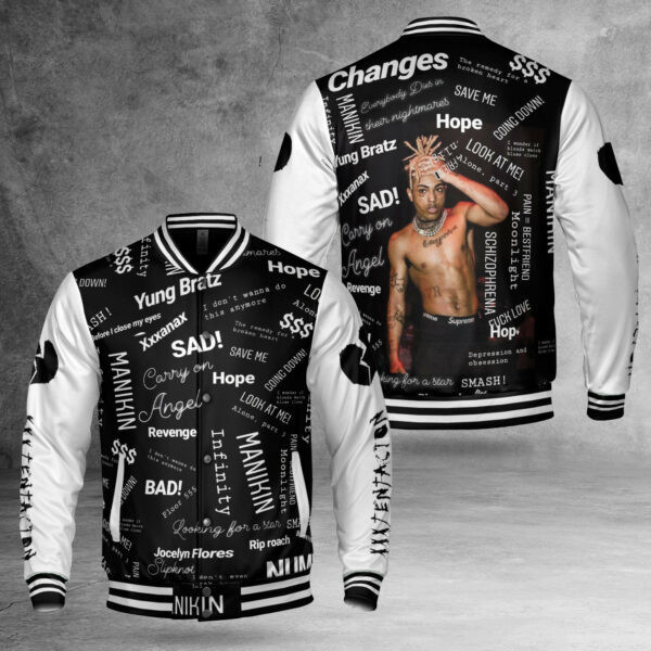XXXTentacion Memories Fashion Baseball Jacket for Men & Women | Music Fan Gift