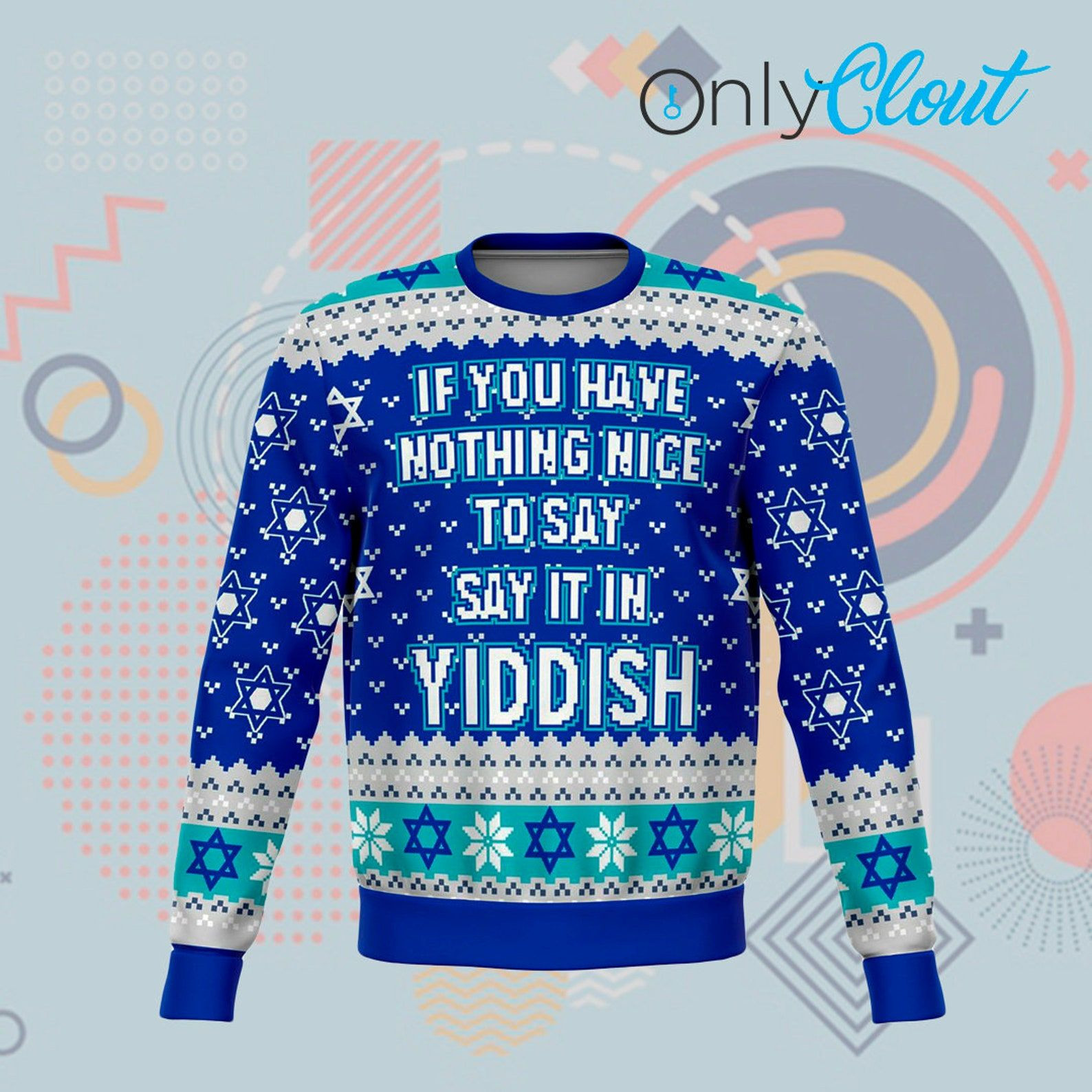 Yaddish Dank Ugly Christmas Sweater, Perfect Holiday Gift