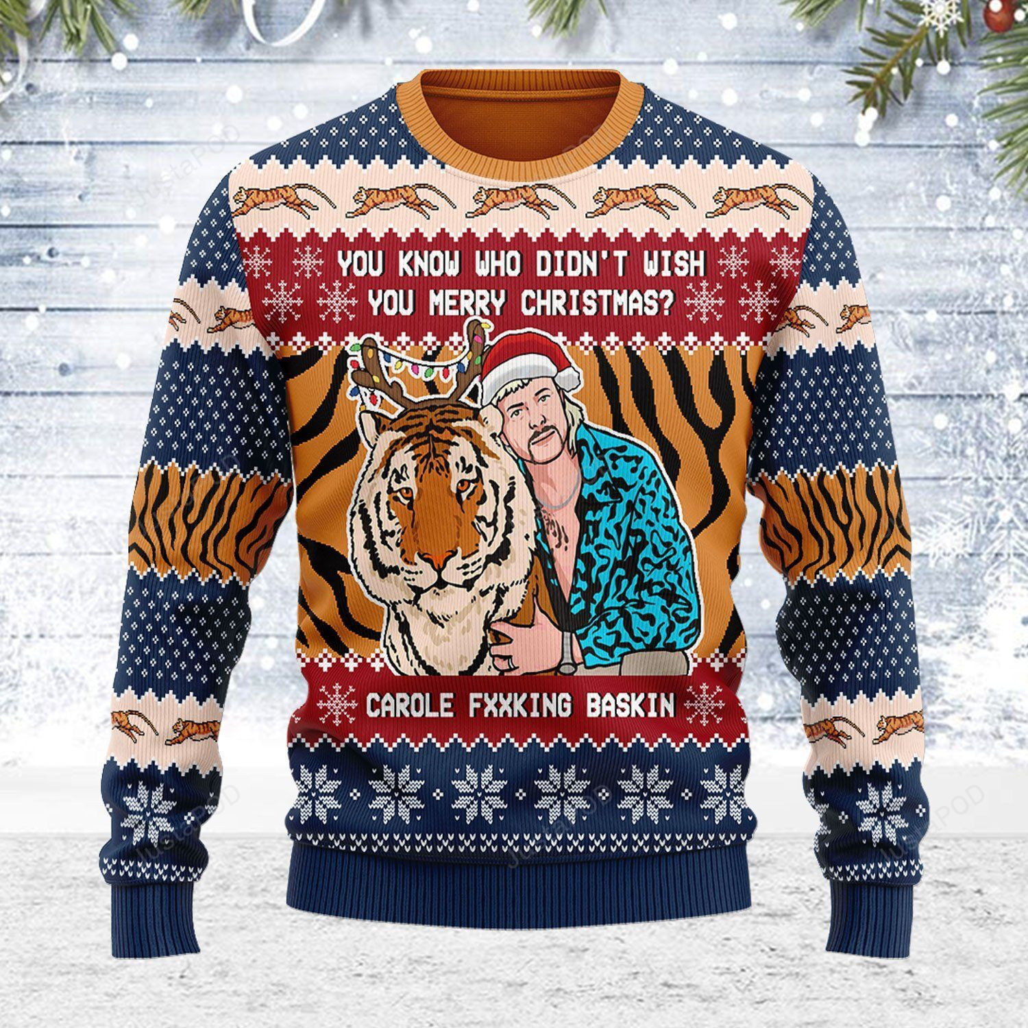 You Know Who Didn'T Wish You Merry Christmas Ugly Christmas Sweater, Perfect Holiday Gift