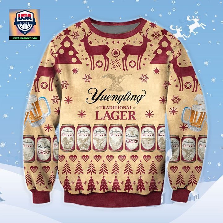 Yuengling Traditional Lager Ugly Christmas Sweater